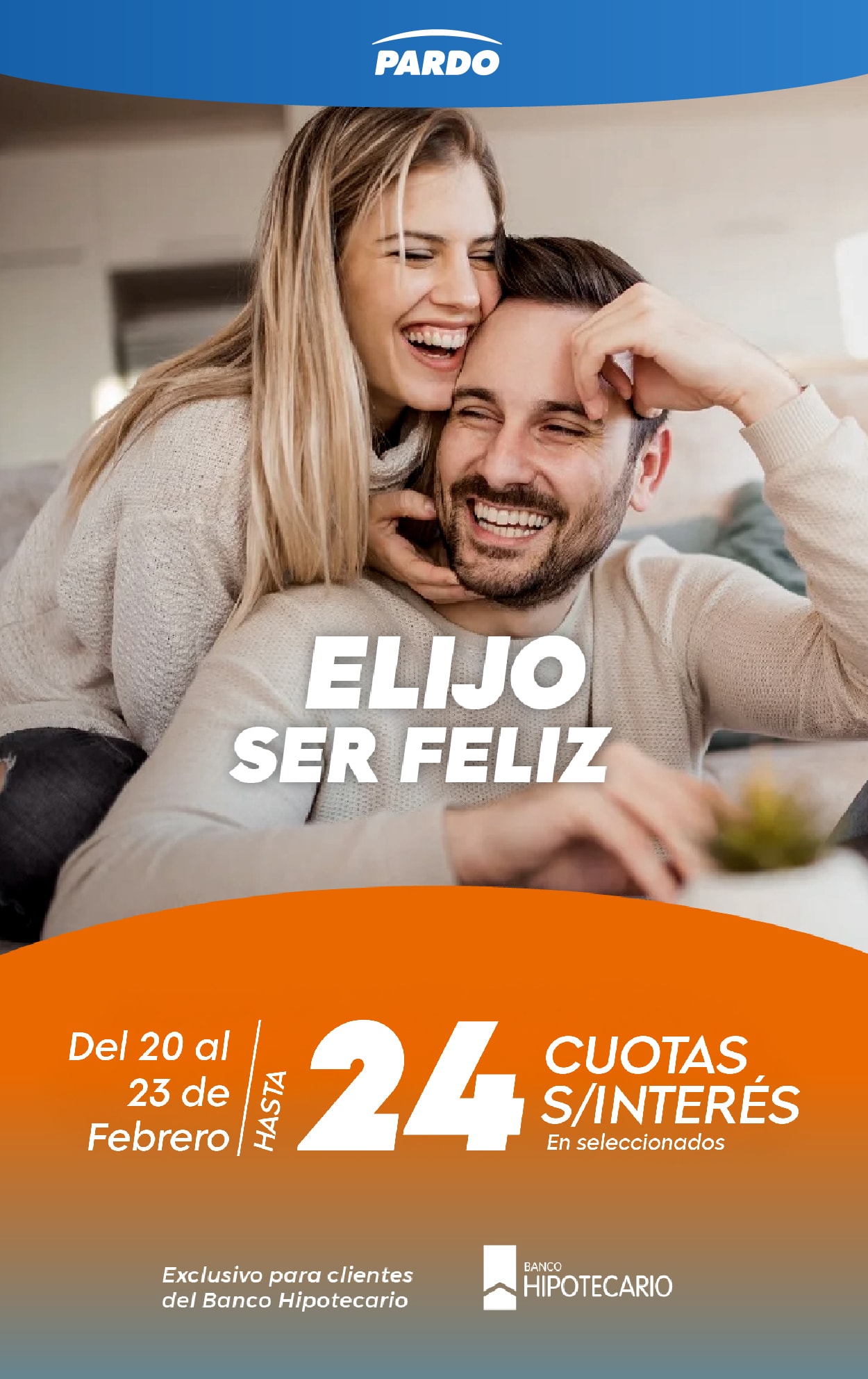 Hipotecario 24 Cuotas sin interes